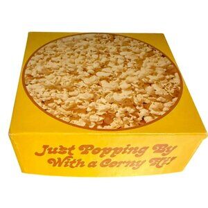 Springbok Mini Jigsaw Puzzle Popcorn 7" "Just Popping By with a Corny Hi"